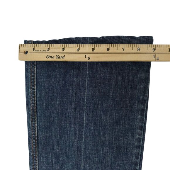 Seven 7 For All Mankind A Pocket Jeans READ Womens 29 Low Rise Distressed Denim - Picture 6 of 16